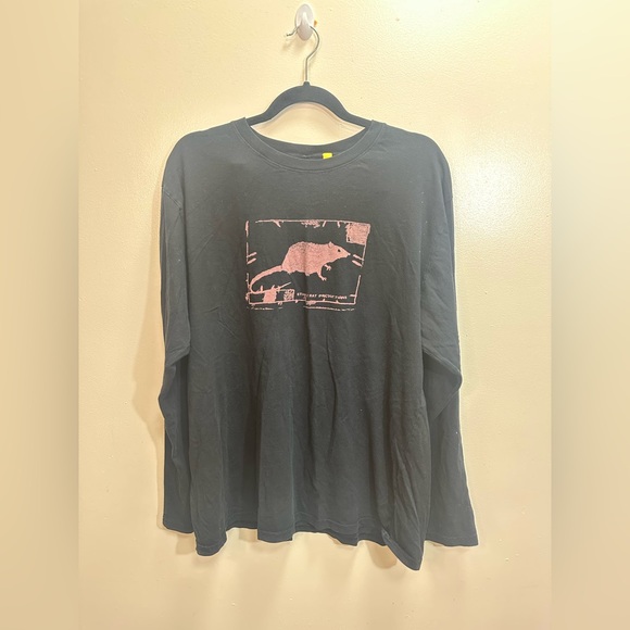 Marc Jacob Stinky Rat sweater Black Graphic Men's Shirt - Picture 1 of 6